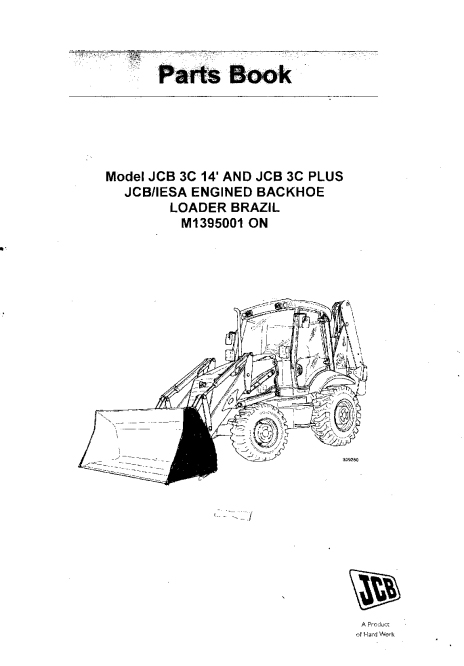 JCB 3C, JCB 3C Plus Backhoe Loader Parts Manual - Image 2