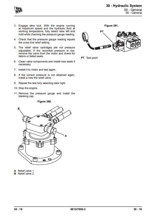 JCB 8026 CTS, JCB 30PLUS Excavator Service Repair Manual - Image 3