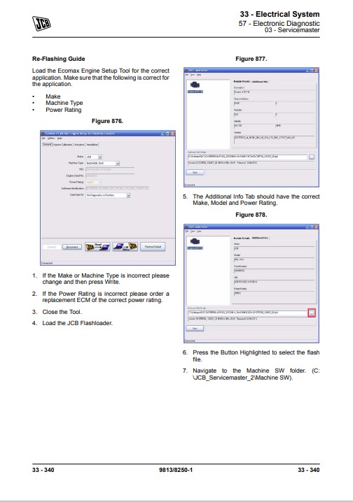 JCB 110w Hydradig Wheeled Excavator Service Repair Manual - Image 3