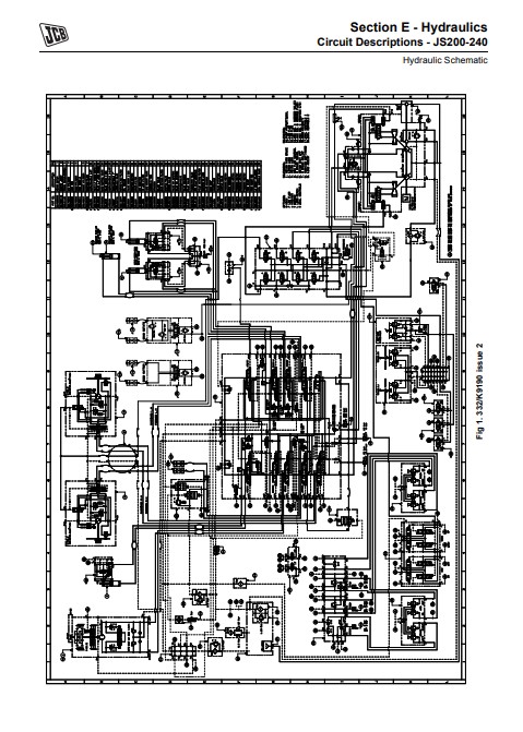 JCB JS240, JCB JS260, JCB JS330, JCB JS360 Excavator Service Repair Manual - Image 4