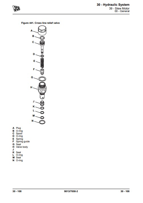 JCB 8026 CTS, JCB 30PLUS Excavator Service Repair Manual - Image 6