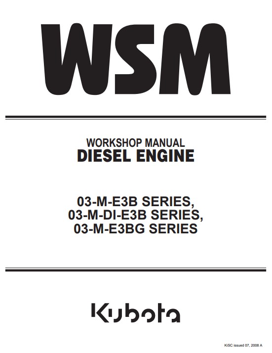 kubota 03-m-di-e3b manual