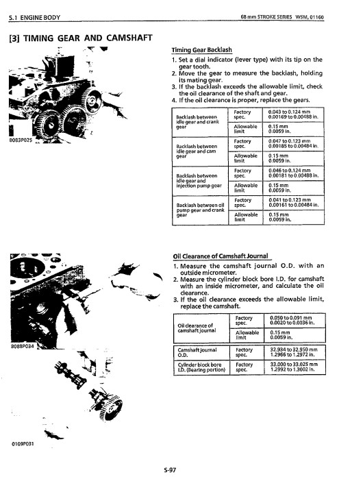 Kubota 68 mm STROKE SERIES Engine Workshop Manual - Image 3
