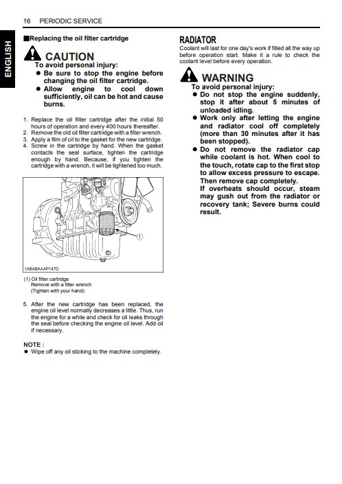 Kubota D1005-E3BG , D1305-E3BG , D1105-E3BG , V1505-E3BG Diesel Engine operator's manual - Image 4
