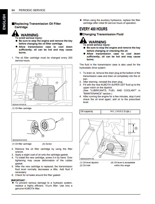 Kubota F2690E, Kubota F2690, Kubota F3990 Front Mower Operators Manual - Image 5