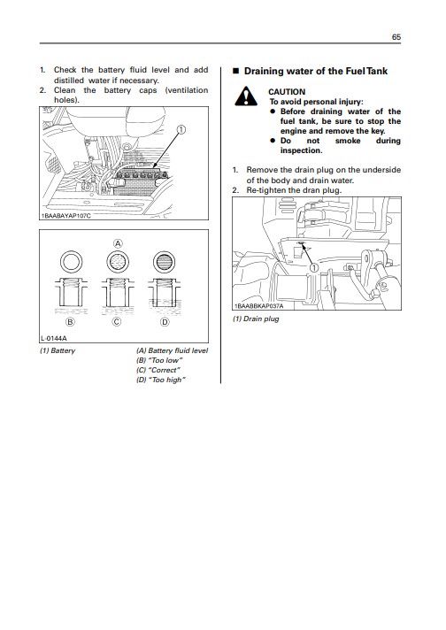 Kubota L2501 Tractor Workshop Manual - Image 5