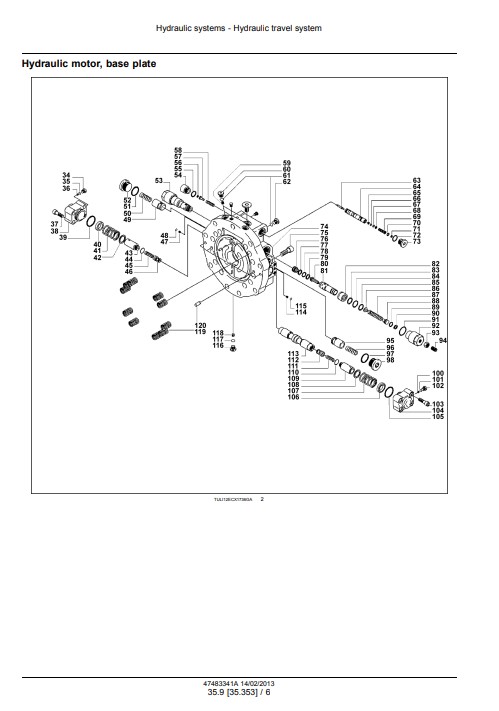 NEW HOLLAND E485C Excavator Service Repair Manual - Image 3