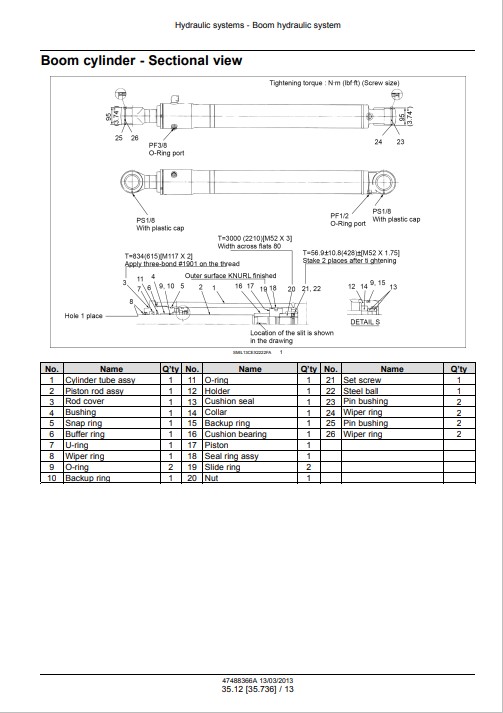 NEW HOLLAND E75CSR Midi Excavator Service Repair Manual - Image 6