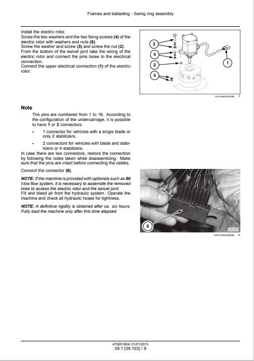 NEW HOLLAND WE150B Wheeled Excavator Service Repair Manual - Image 6