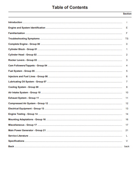 Cummins C Series Engines Troubleshooting and Repair Manual - Image 4
