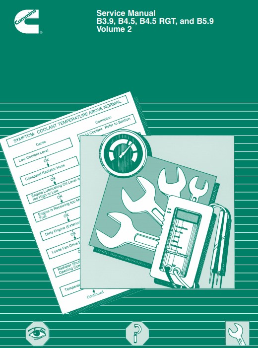 Cummins B3.9, B4.5, B4.5 RGT, B5.9 Engines Service Repair Manual - Image 2