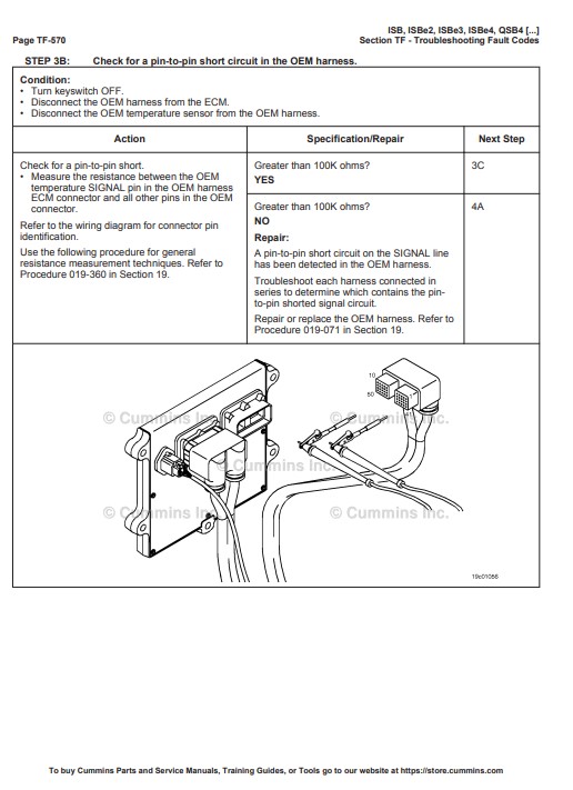 Cummins ISB, ISBe2, ISBe3, ISBe4, QSB4.5, QSB5.9, QSB6.7, ISC, QSC8.3, ISL, ISLe3, ISLe4, and QSL9, CM850 Engines Troubleshooting and Repair Manual - Image 7