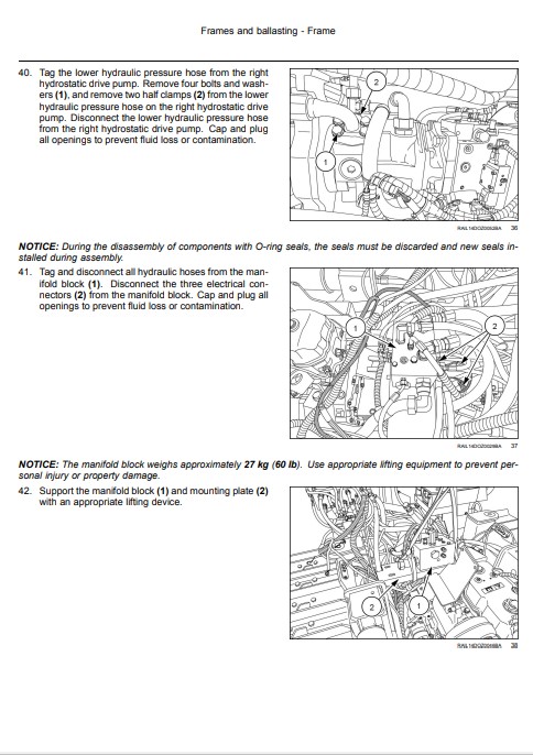 New Holland D180C Dozer Service Repair Manual - Image 3