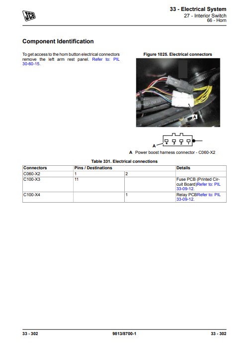 JCB JS380, JCB JS370 Excavator Service Repair Manual - Image 3