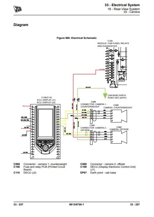 JCB JS380, JCB JS370 Excavator Service Repair Manual - Image 7