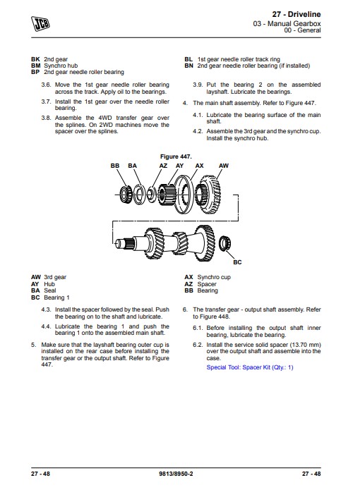 jcb service manual