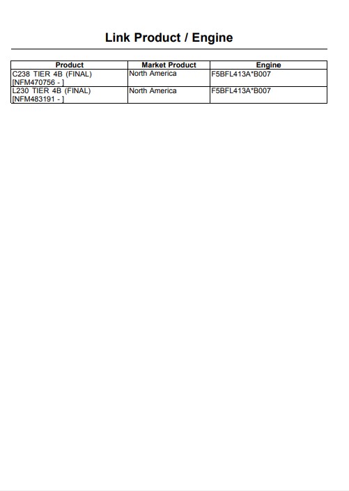 New Holland L230, New Holland C238 Loader Service Repair Manual - Image 3