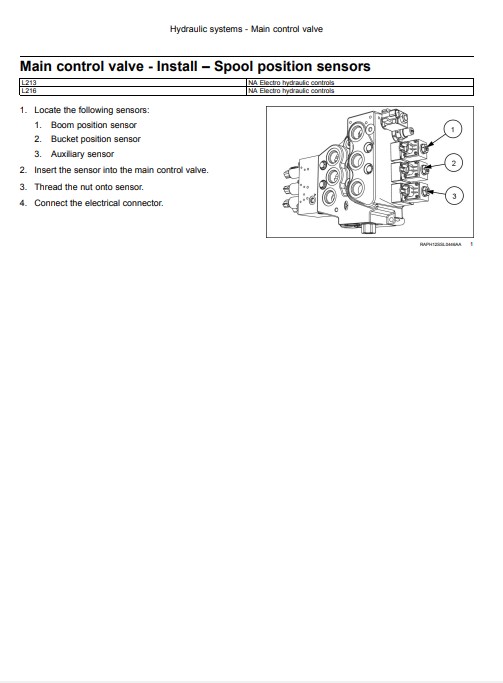 New Holland L213, New Holland L216 Skid Steer Service Repair Manual - Image 6
