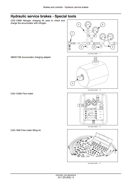 New Holland W190C, New Holland W230C Wheel Loader Service Repair Manual - Image 5
