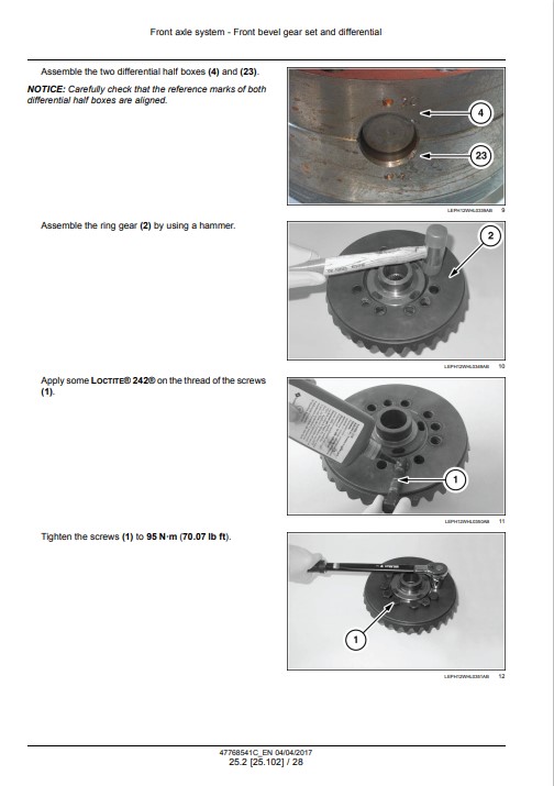 NEW HOLLAND W50C TC, W50C ZB, W60C TC, W60C ZB, W70C HS, W70C, W80C HS, W80C Stage IIIB Wheel Loader Service Repair Manual - Image 4