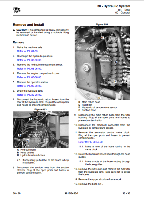 JCB 67C-1 Excavator Service Repair Manuals - Image 5