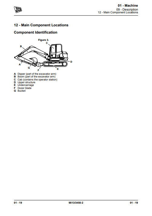 JCB 67C-1 Excavator Service Repair Manuals - Image 3