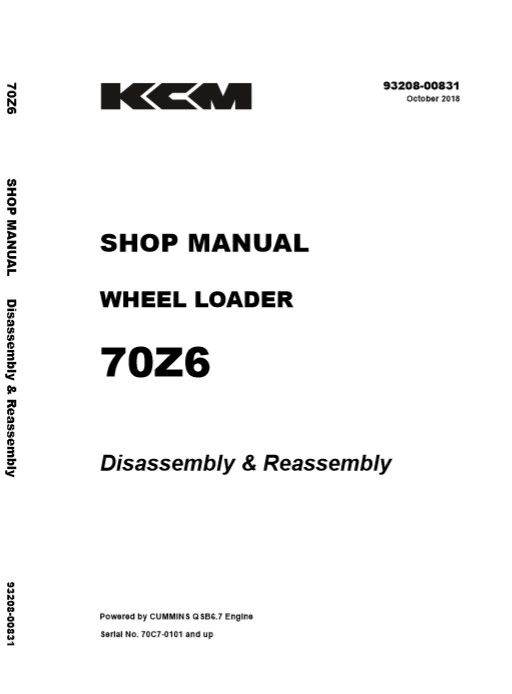 Kawasaki 70Z6 Shop Manual Disassembly & Reassembly - Image 2
