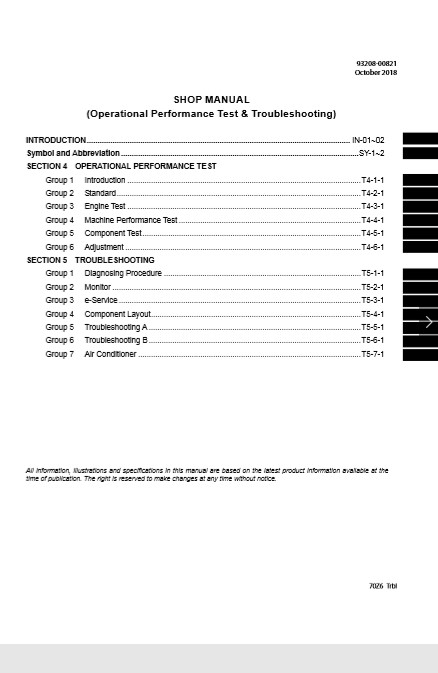 Kawasaki 70Z6 Troubleshooting and Testing Manual - Image 3