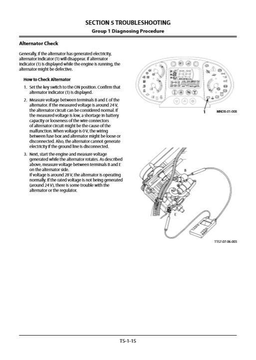 Kawasaki 70Z6 Troubleshooting and Testing Manual - Image 7