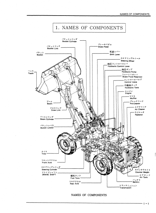 Kobelco LK500 Wheel Loader Workshop Repair Manual - Image 4