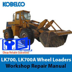 Comprehensive repair manual for Kobelco LK700 and LK700A wheel loaders, including troubleshooting and service guidelines