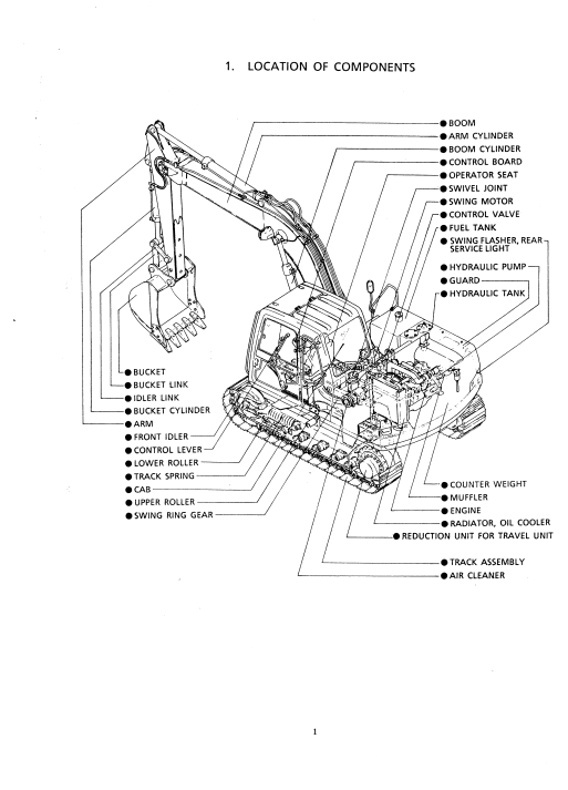 Kobelco SK100 III Workshop Repair Manual - Image 4