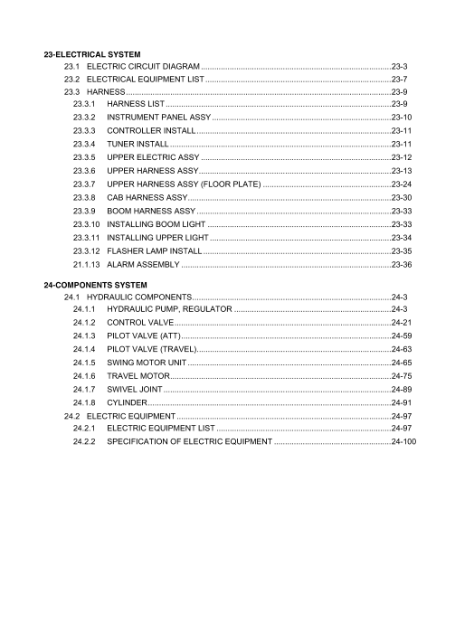 Kobelco SK210-8 ACERA MARK 8 Workshop Repair Manual - Image 10