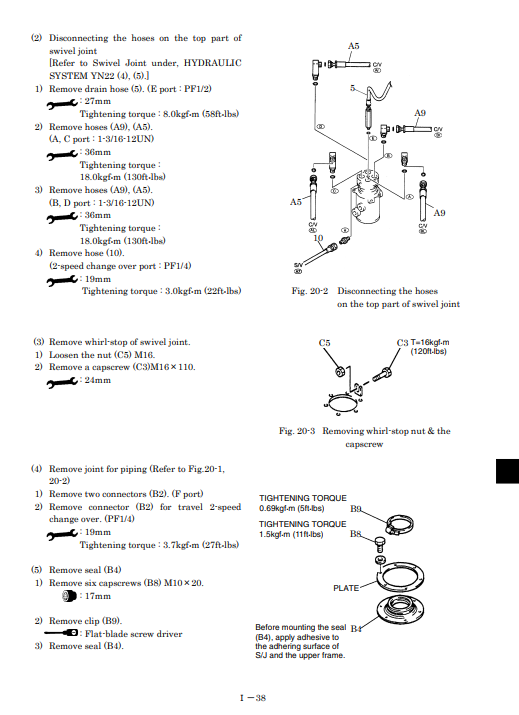 Kobelco SK210LC, Kobelco SK250LC Service Workshop Manual - Image 7