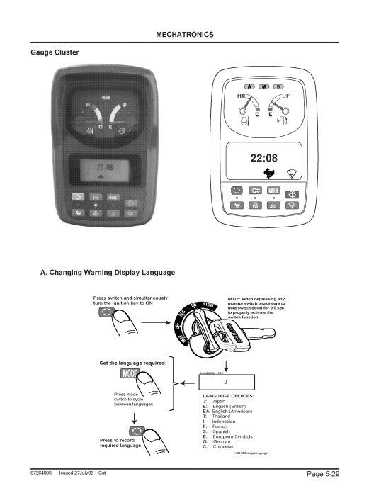 Kobelco SK330LC-6E Excavator Workshop Repair Manual - Image 7