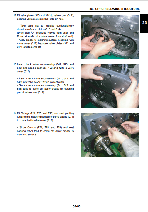 Kobelco SK485-9 Excavator Workshop Repair Manual - Image 7