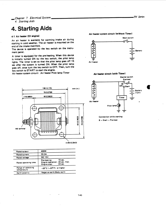 Yanmar 2T, 3T, 4T Series Diesel Engine Service Repair Manual (Related Kobelco Products) - Image 4