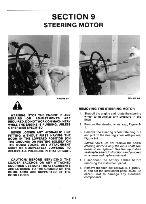New Holland LB620 Backhoe Loader Service Repair Manual - Image 4