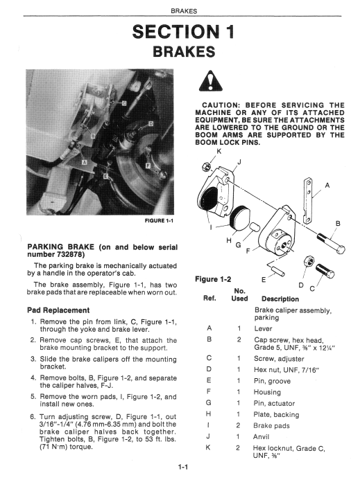 New Holland LB620 Backhoe Loader Service Repair Manual - Image 5