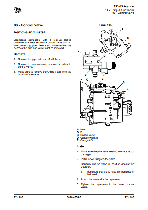 JCB 3CXG Backhoe Loader Service Repair Manual - Image 5