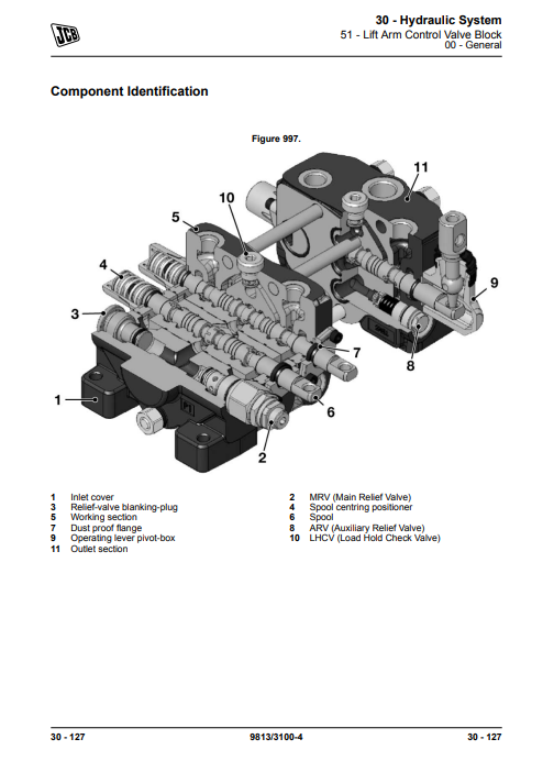 JCB 406, JCB 407, JCB 409 Loader Service Repair Manual - Image 5