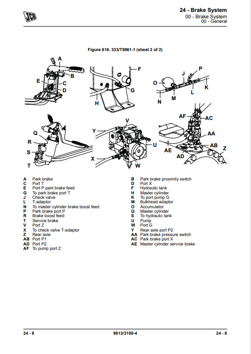 JCB 406, JCB 407, JCB 409 Loader Service Repair Manual - Image 3