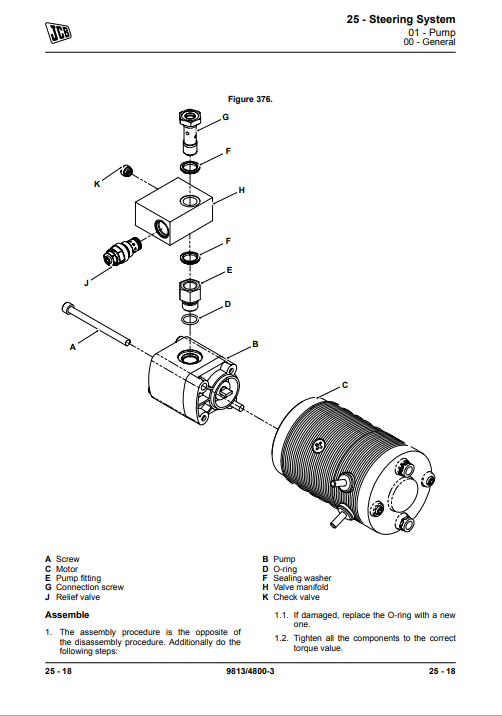 JCB 455ZX Loader Service Repair Manual - Image 5