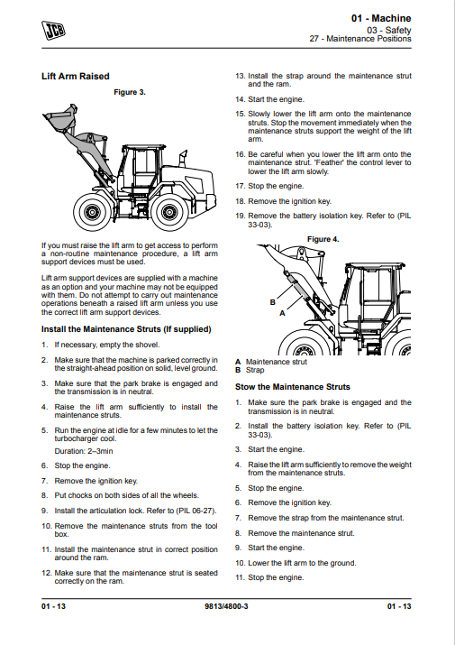 JCB 455ZX Loader Service Repair Manual - Image 7