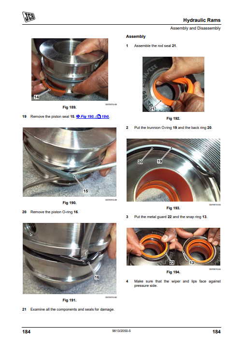 JCB 3DX , JCB 4DX Backhoe Loader Service Repair Manual - Image 7