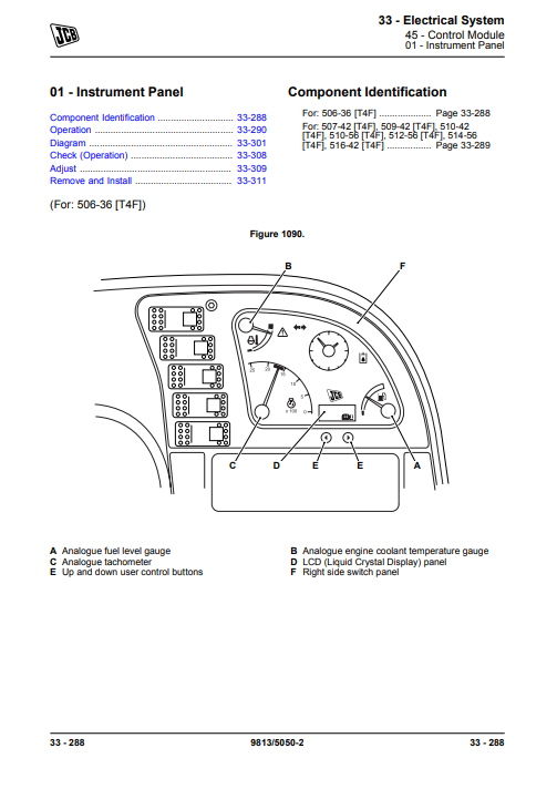 JCB 506-36, 507-42, 509-42, 510-42, 510-56, 512-56, 514-56, 516-42 Loadall Service Repair Manual - Image 3