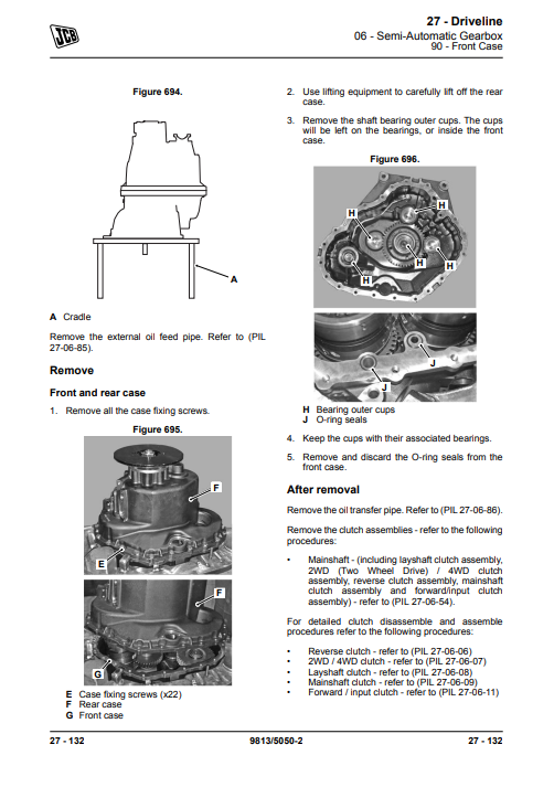JCB 506-36, 507-42, 509-42, 510-42, 510-56, 512-56, 514-56, 516-42 Loadall Service Repair Manual - Image 5