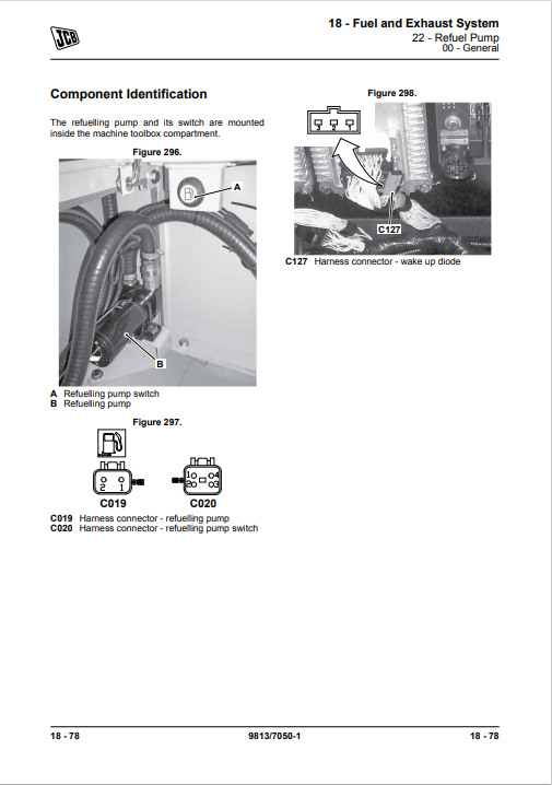 JCB JS115, JCB JS115, JCB JS130, JCB JS145 Service Repair Manual - Image 4