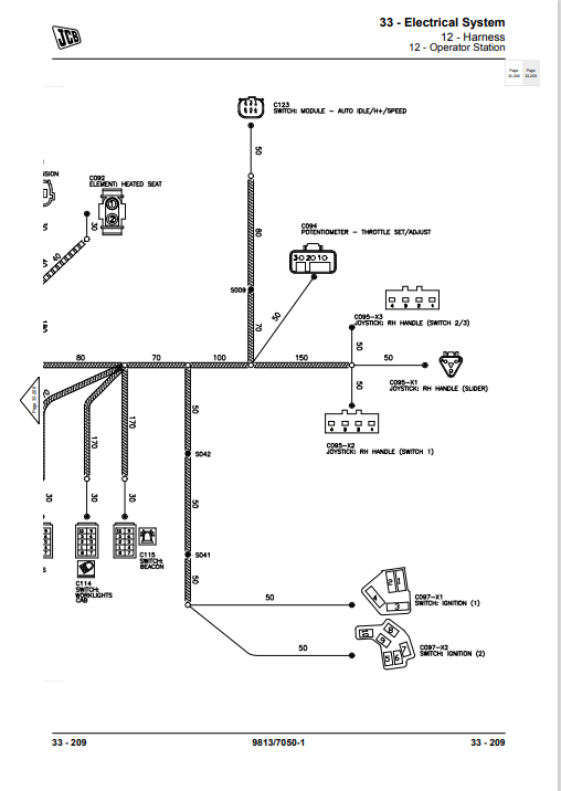 JCB JS115, JCB JS115, JCB JS130, JCB JS145 Service Repair Manual - Image 6
