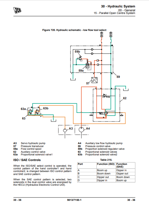 JCB JS115, JCB JS130, JCB JS131, JCB JS145, JCB JS160, JCB JS180, JCB JS190 Service Repair Manual - Image 7